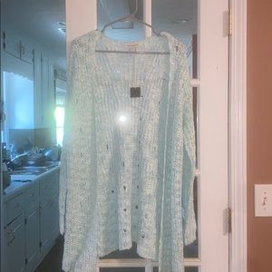 Knit cardigan